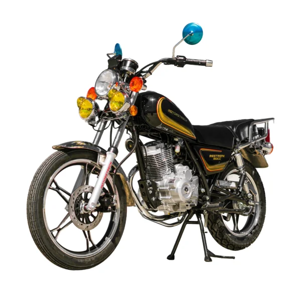 Restrepa 150cc moto de trabajo en Guatemala, ideal para carga, resistente y eficiente. Más detalles en el catálogo de Treck Motors.